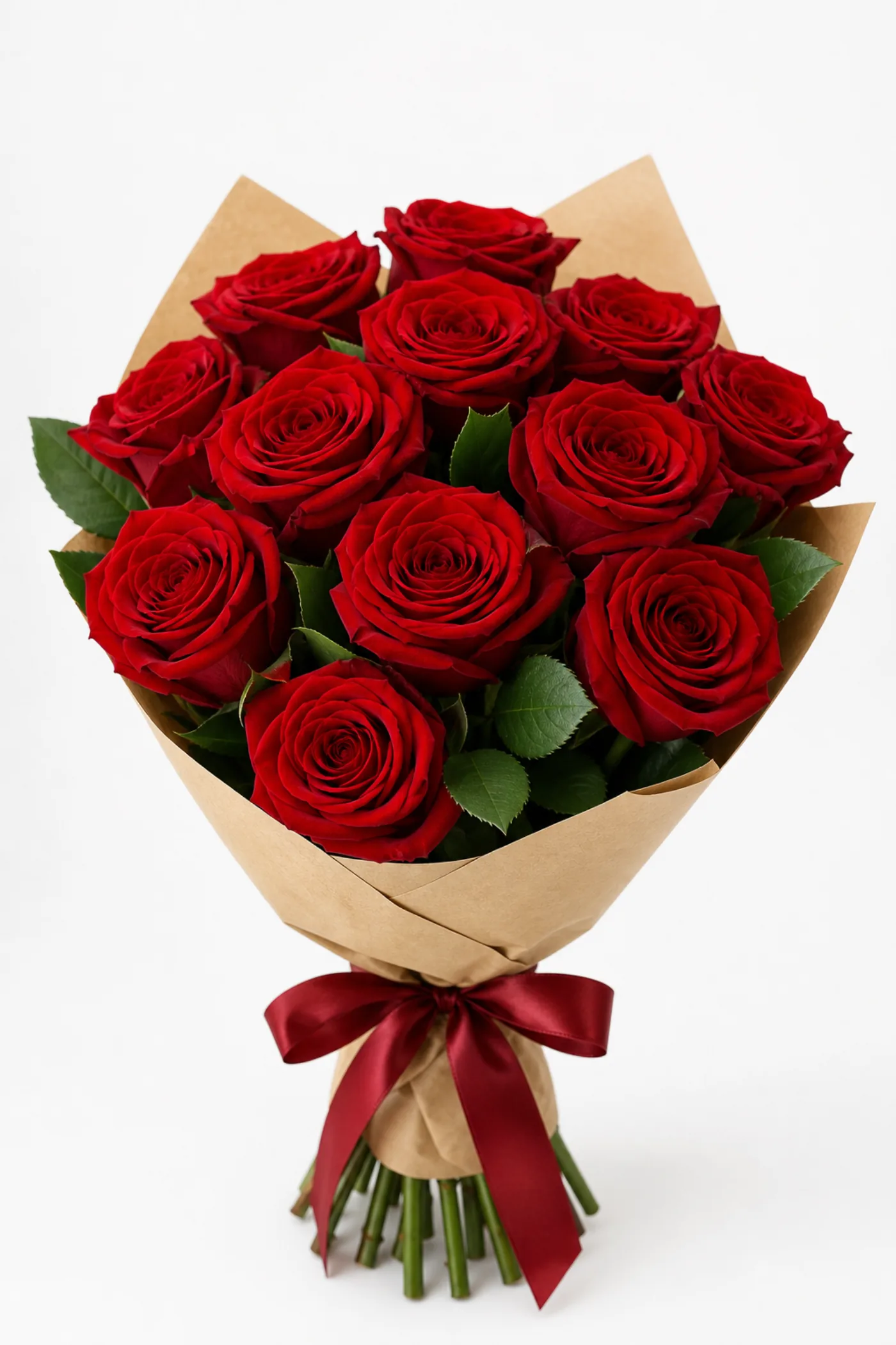 Classic red roses bouquet — flower delivery Prilep