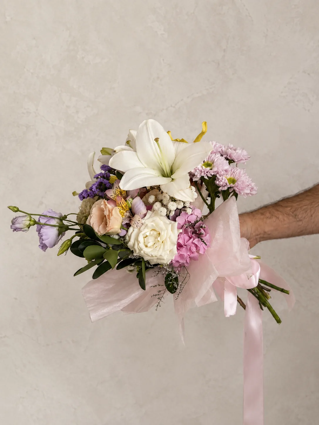 Say It With Love pastel bouquet — flower delivery in Prilep